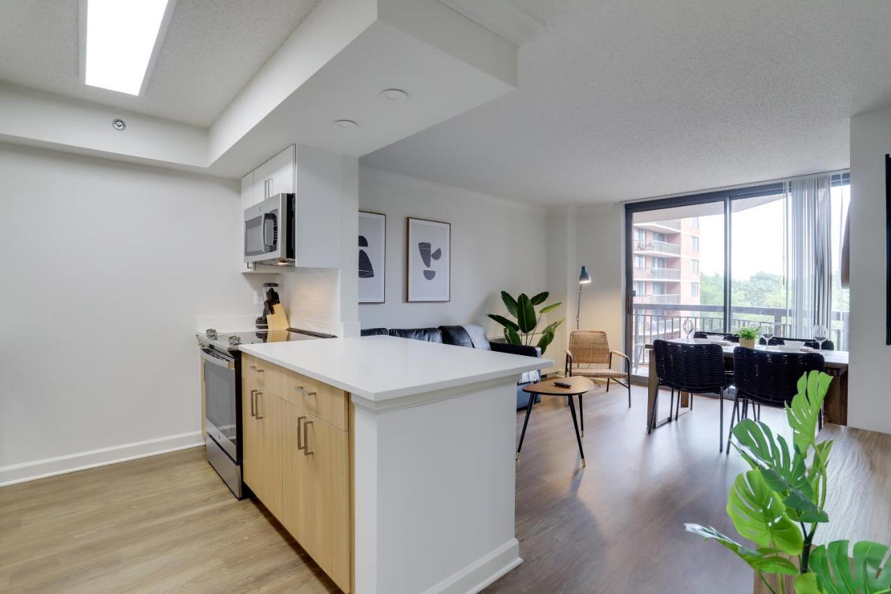 Modern & Charming Apt With Rooftop @Pentagon City อาร์ลิงตัน ภายนอก รูปภาพ